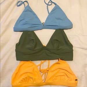 Bikini Top Bundle Aerie RipCurl Tillys Size S/M